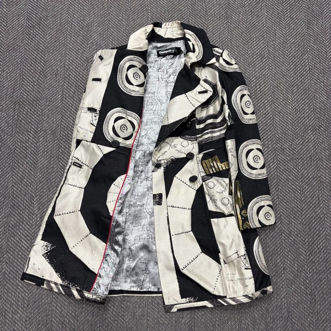 데시구알 패턴 더블코트 v2813 상품이미지6