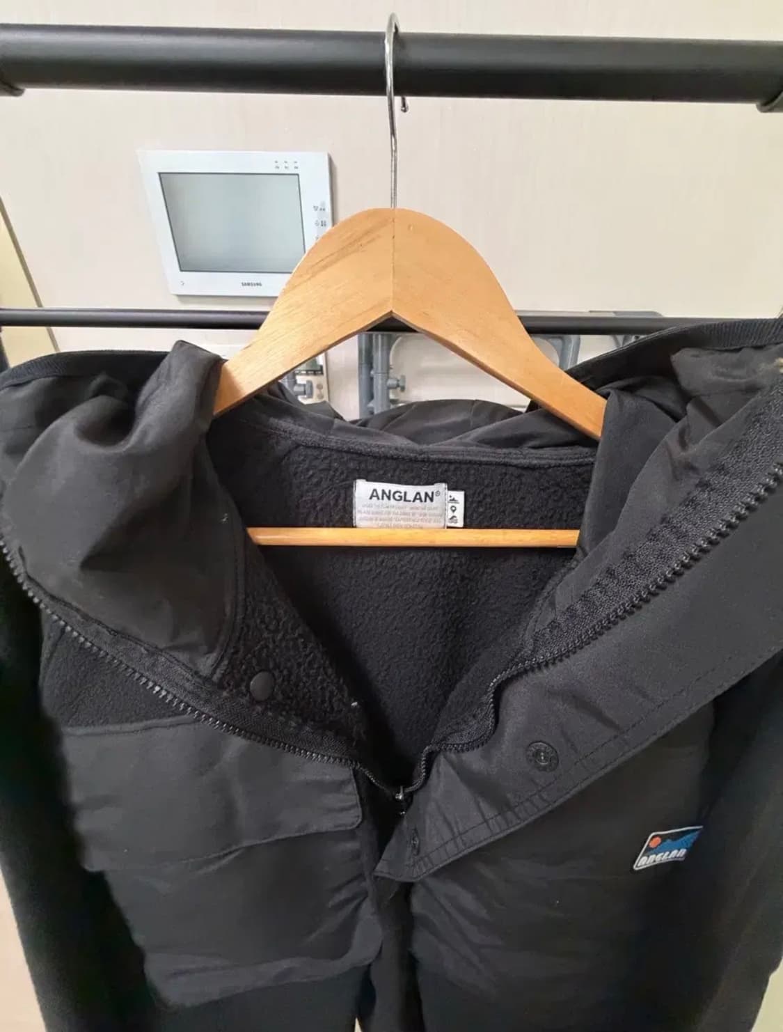 앵글런 후드 플리스 하프집업 상품이미지2