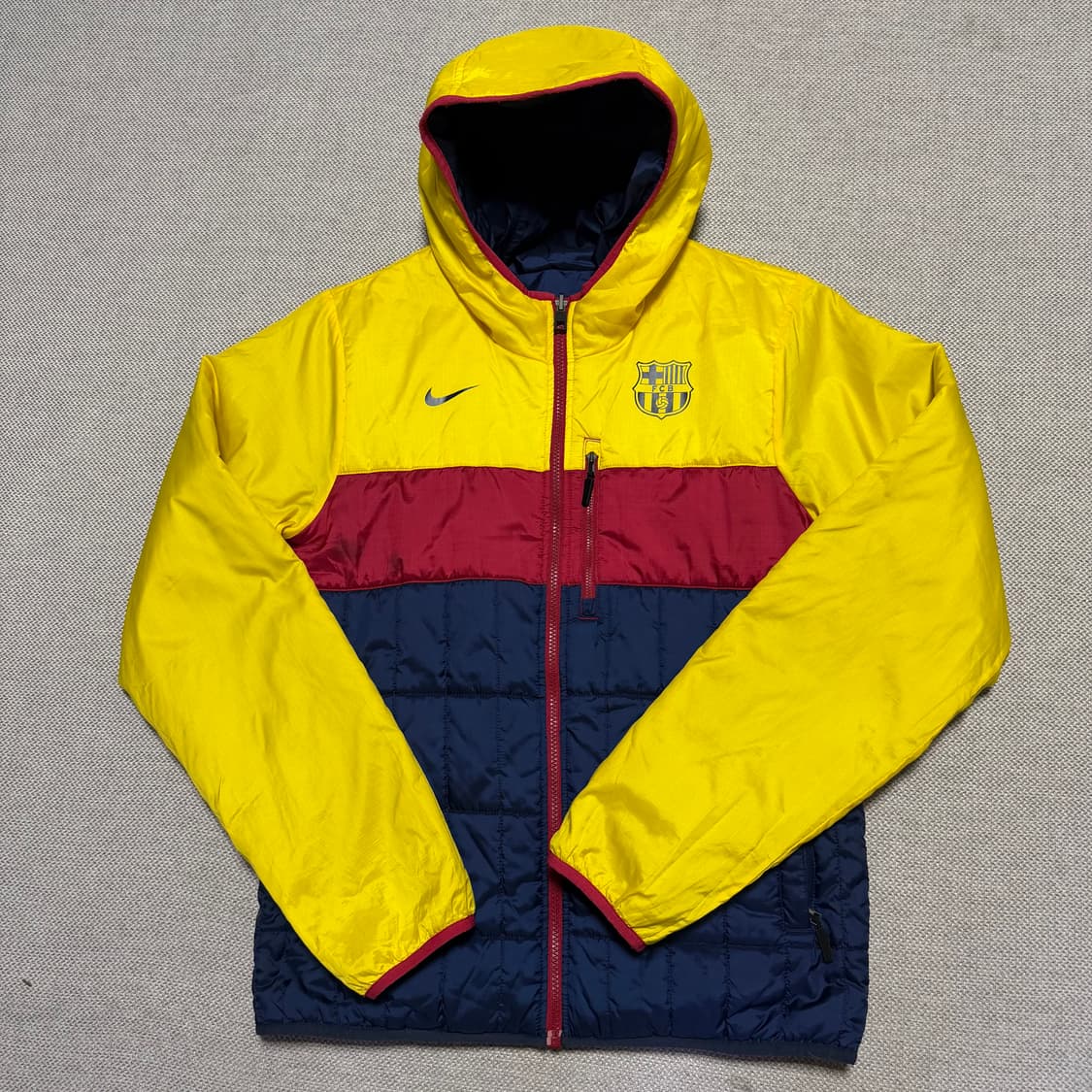 나이키 FC바르셀로나 리버시블 경량패딩 상품이미지1
