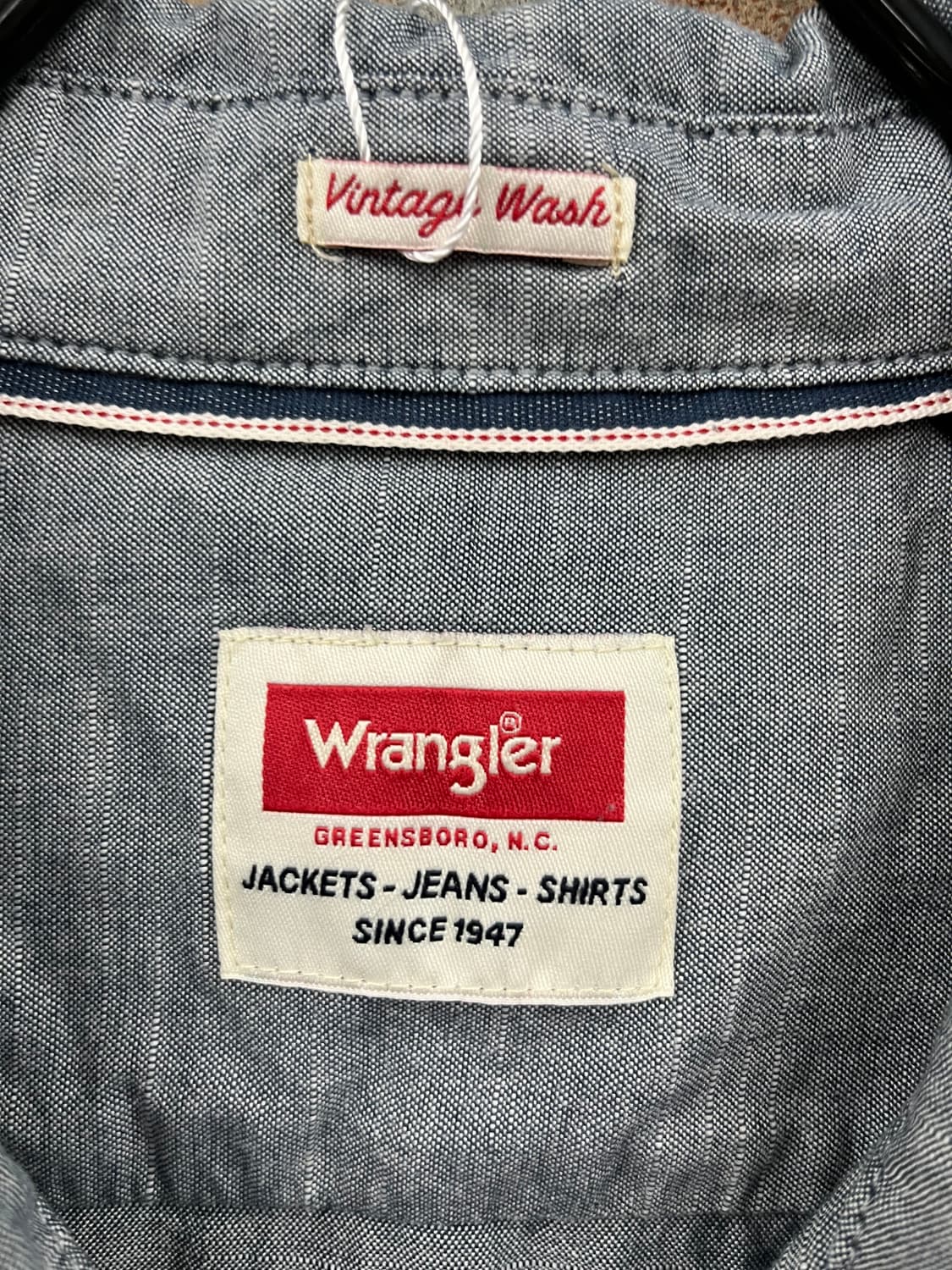 랭글러 코튼 셔츠  상품이미지8