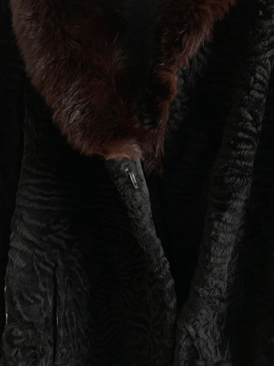 Oriental pattern fur jacket 상품이미지4