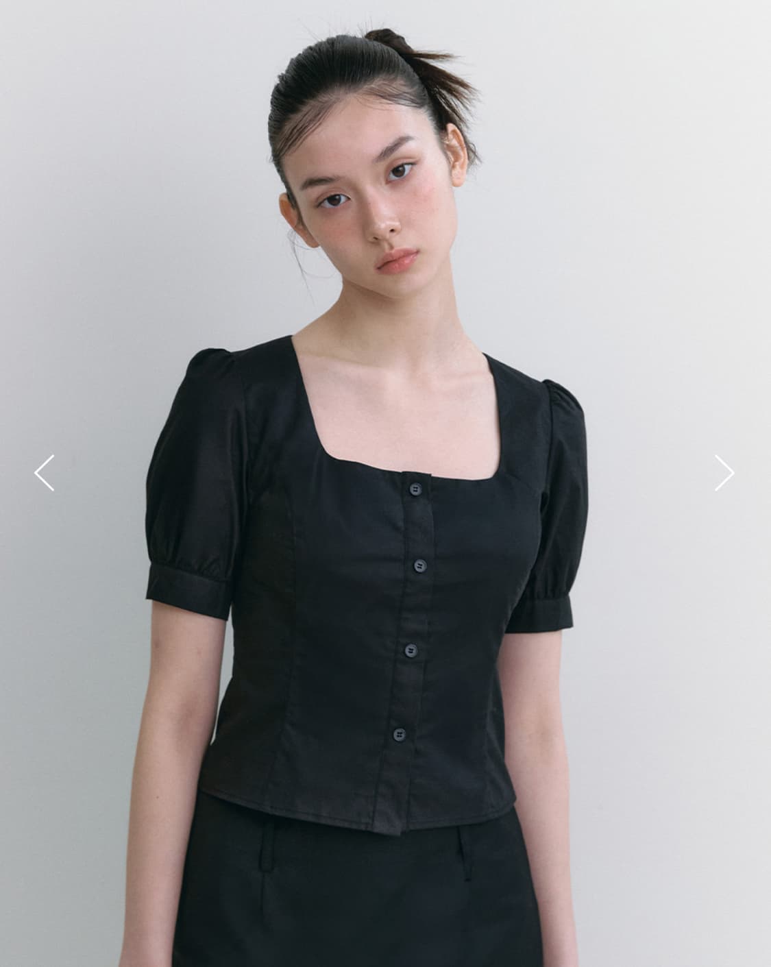 (새상품)낫유어로즈 ririu 블라우스 상품이미지1