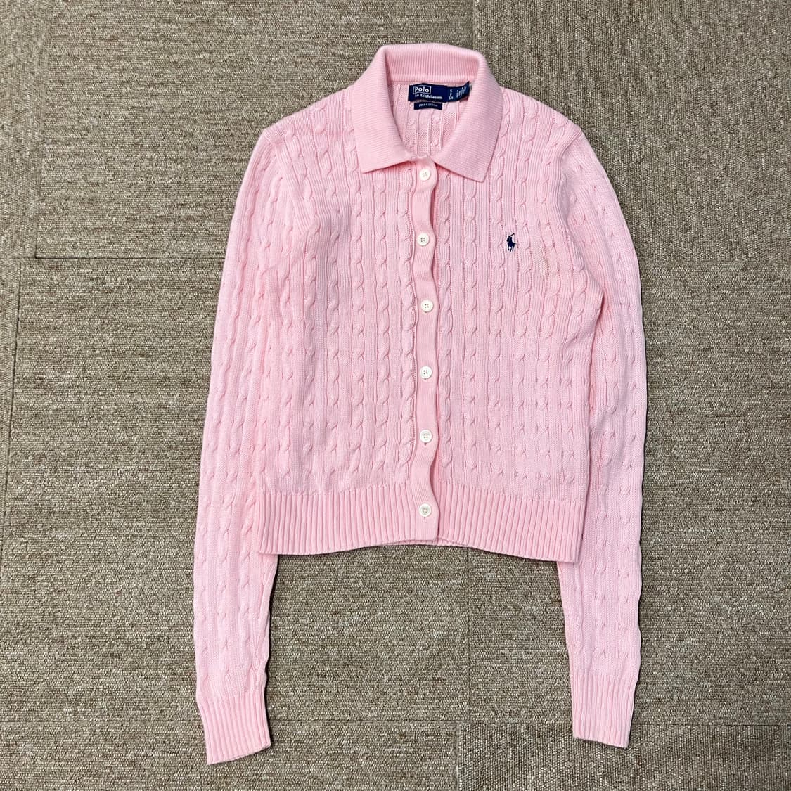 신형 폴로 랄프로렌 꽈배기 가디건 상품이미지2