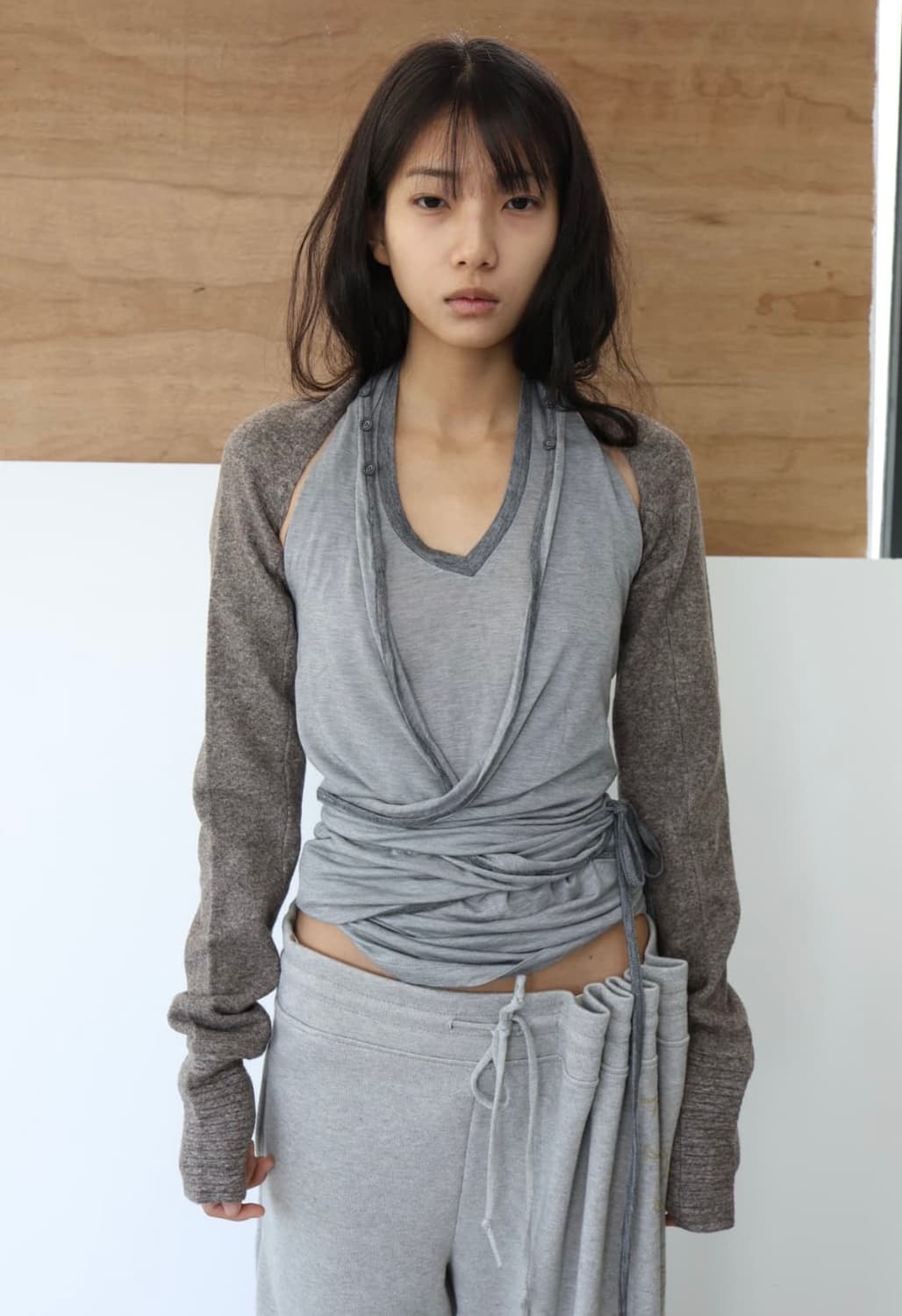 울리카상투스 랩 슬리브리스 그레이 상품이미지1