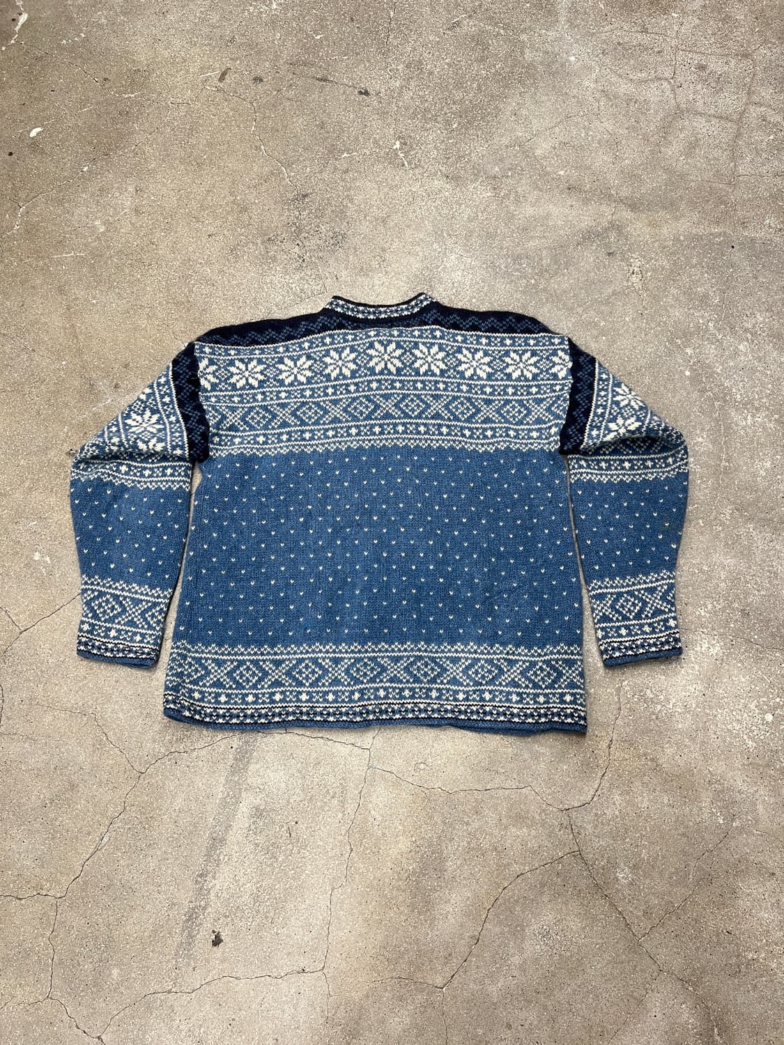 90‘s L.L.Bean 노르딕 울 스웨터 상품이미지2