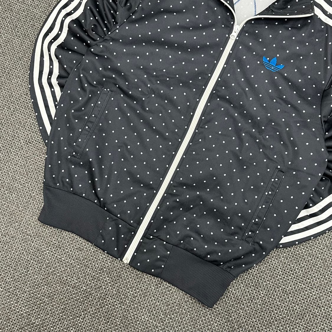 아디다스 레어템 파이어버드 땡땡이 도트 빈티지 져지 100 상품이미지5