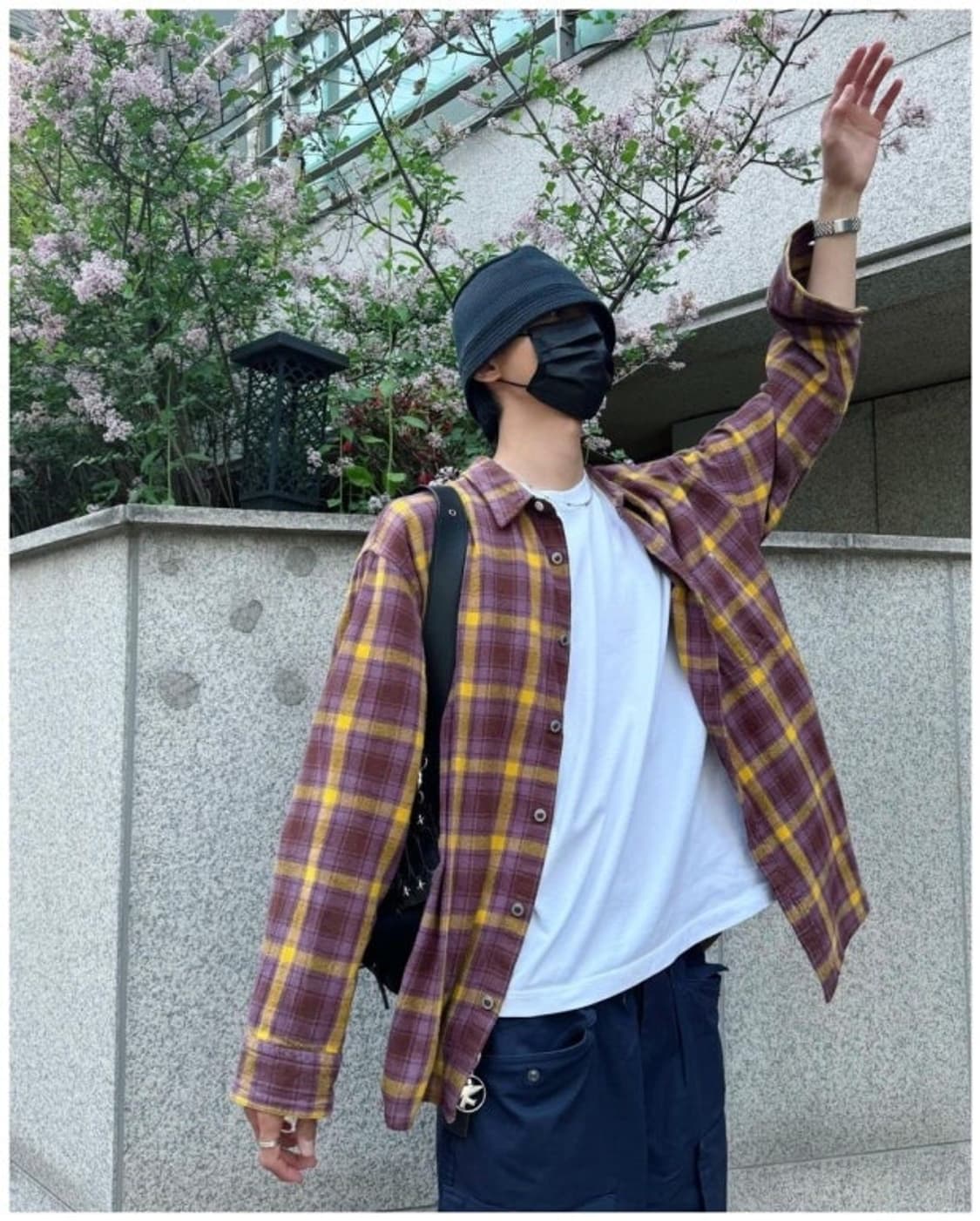 [새상품] 리바이스 실버탭 체크 셔츠 L 상품이미지1