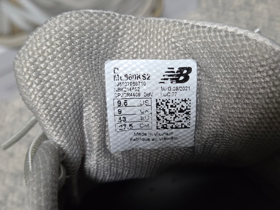 뉴발란스 ML860KS2 팀버울프 275 상품이미지4