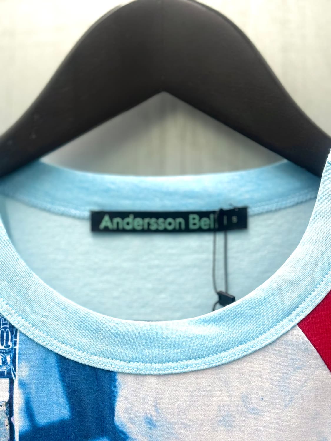 Andersson Bell 앤더슨벨 필름 아카이브 블루 타이트 티셔츠 상품이미지5