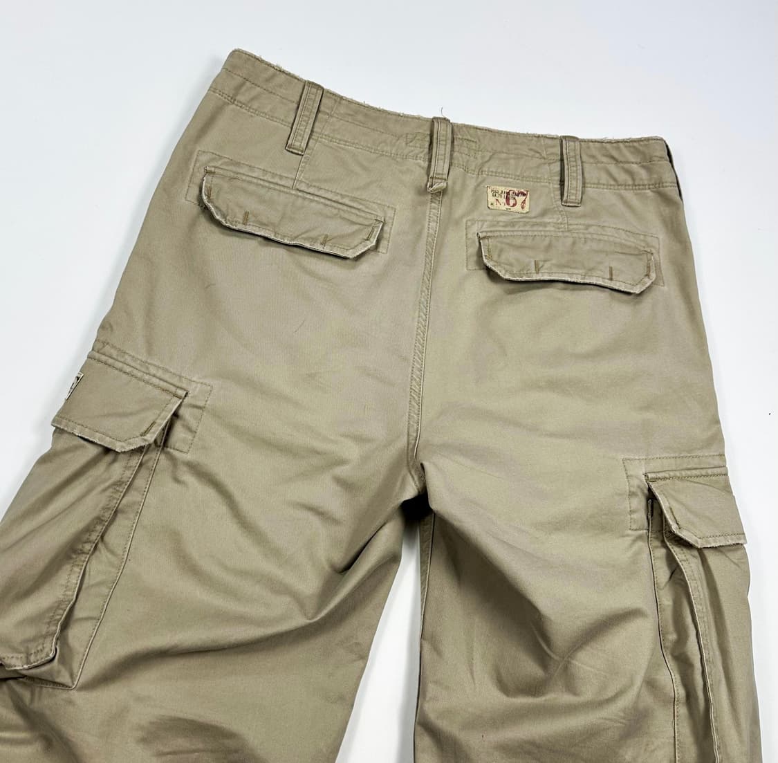 폴로진스 컴퍼니 베이지 스트레이트 카고팬츠 (32인치) 상품이미지5