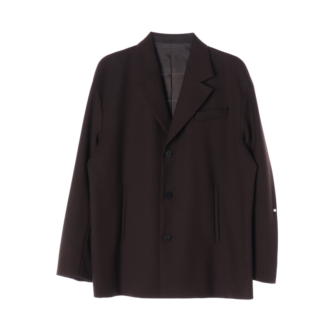 우영미 23FW 브라운 울 싱글 블레이저 자켓 재킷
 상품이미지1