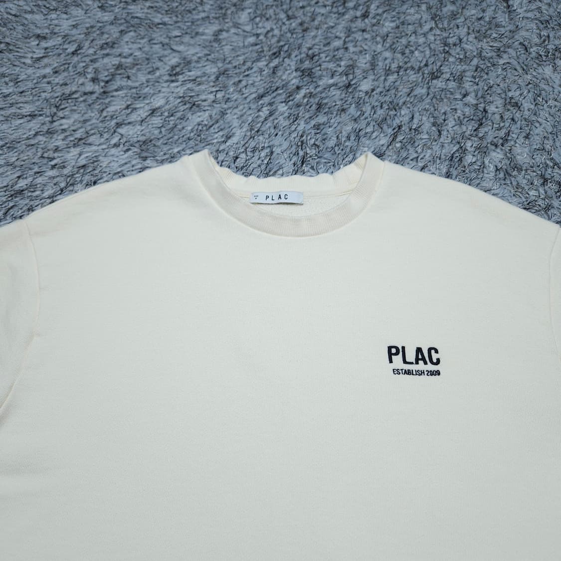 플랙Plac) M 남자 아이보리 맨투맨티셔츠 / 왕눈이샵 상품이미지3