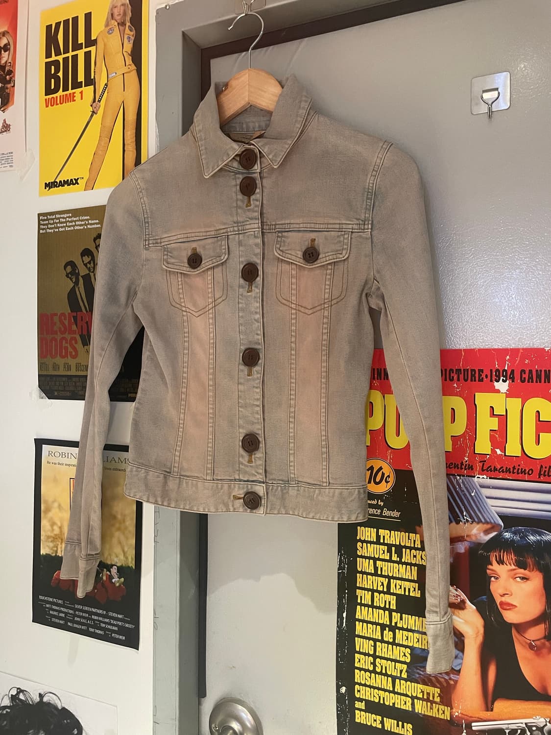 obzee 피그먼트 데님자켓 상품이미지1