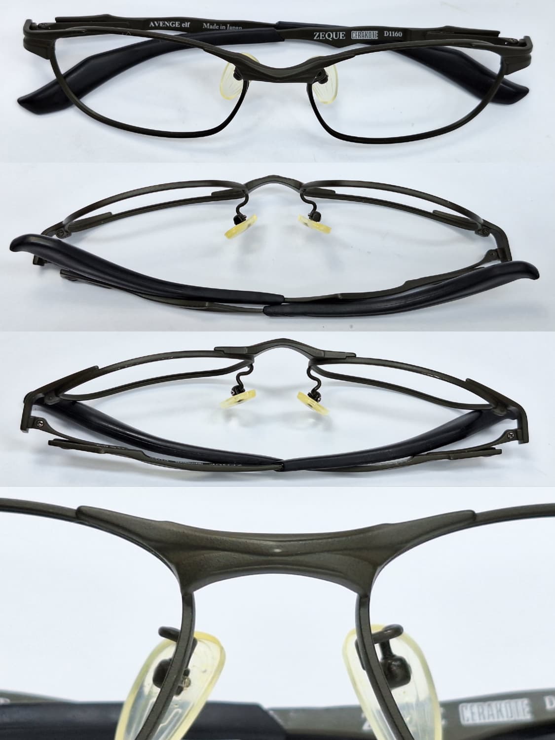 Zeque 제쿠 세라코트 특수코팅 D1160 AVENGE elf 안경테  상품이미지5