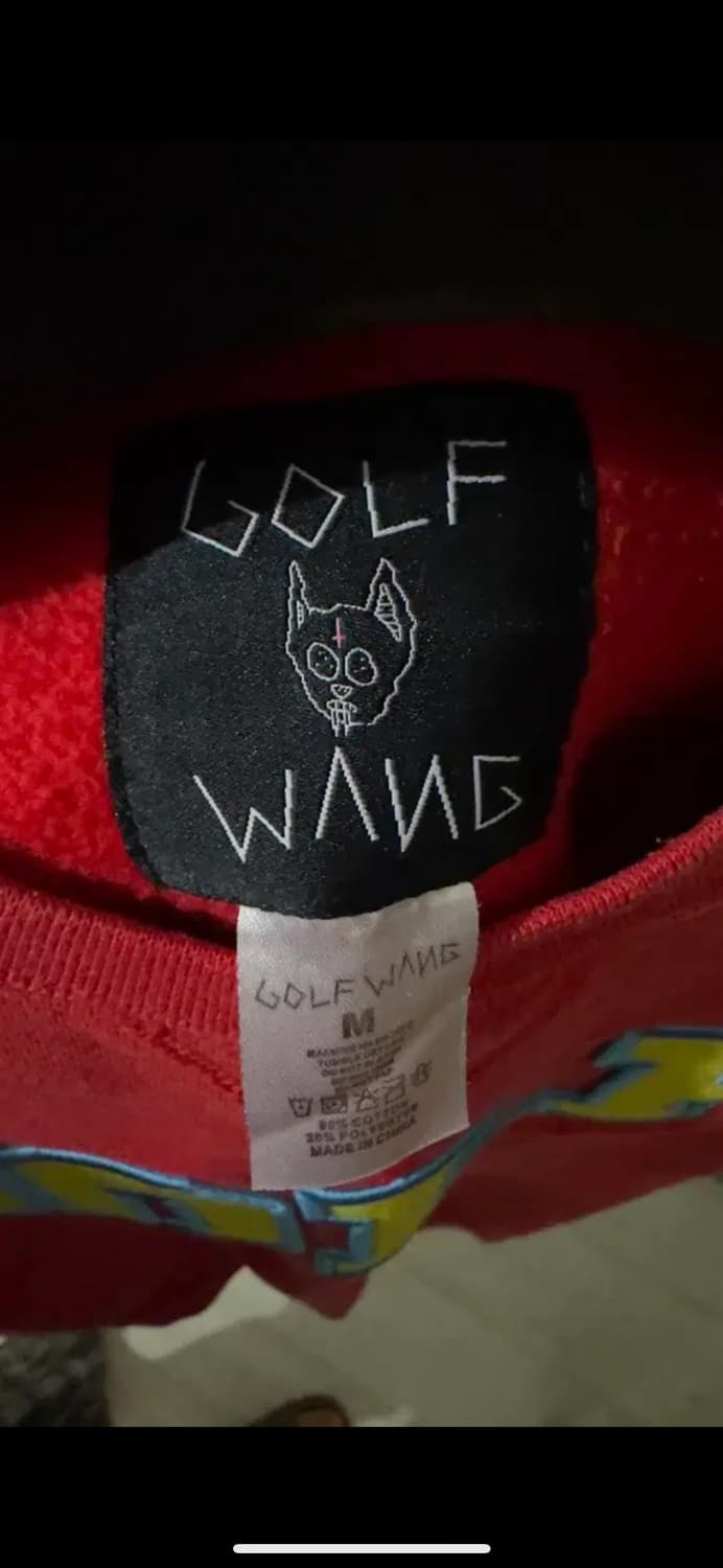 골프왕 Golf Wang College Logo Crewneck 상품이미지3