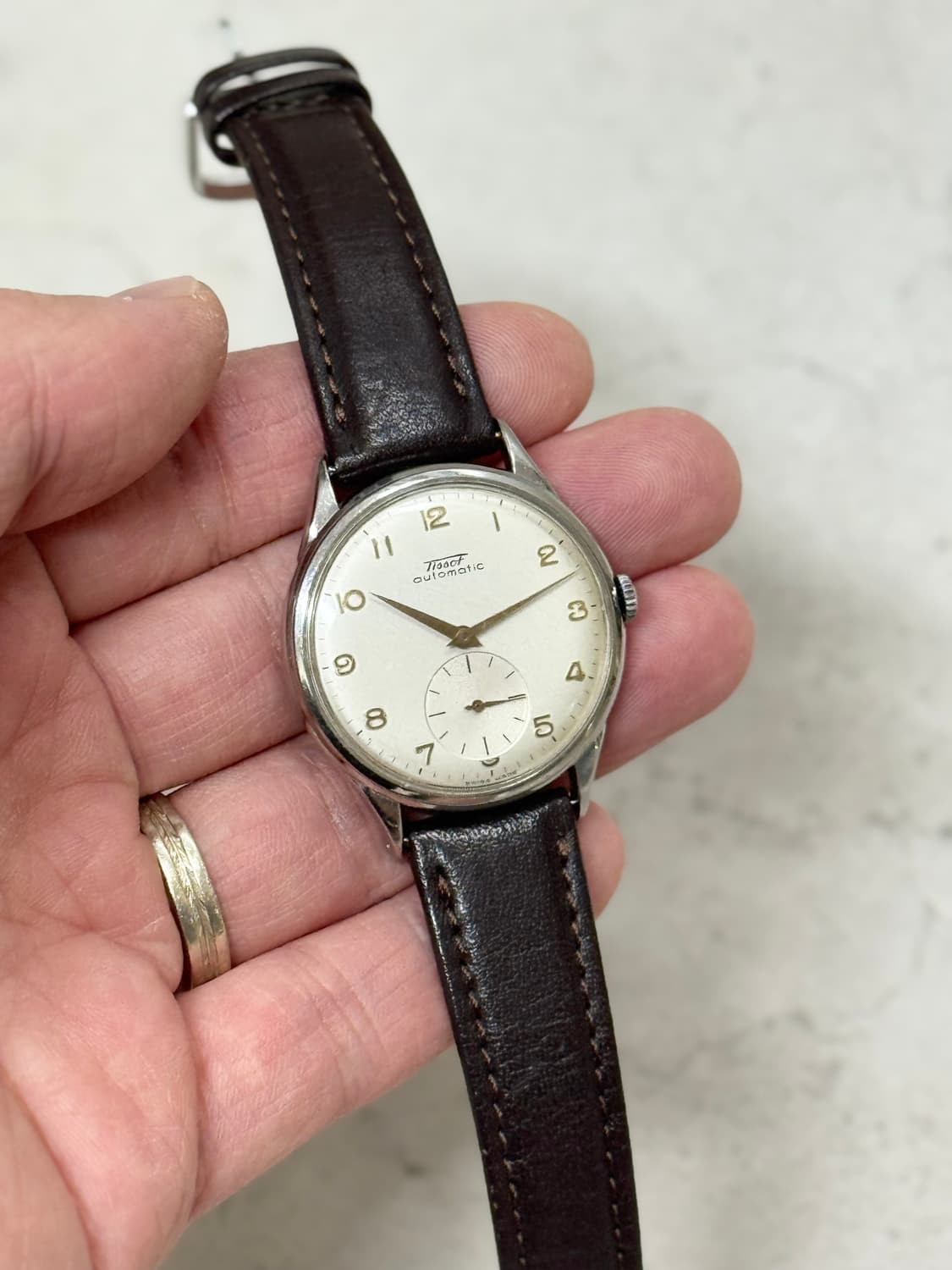 4~50s 빈티지 티쏘 망치자동 오토매틱 희귀 상품이미지9