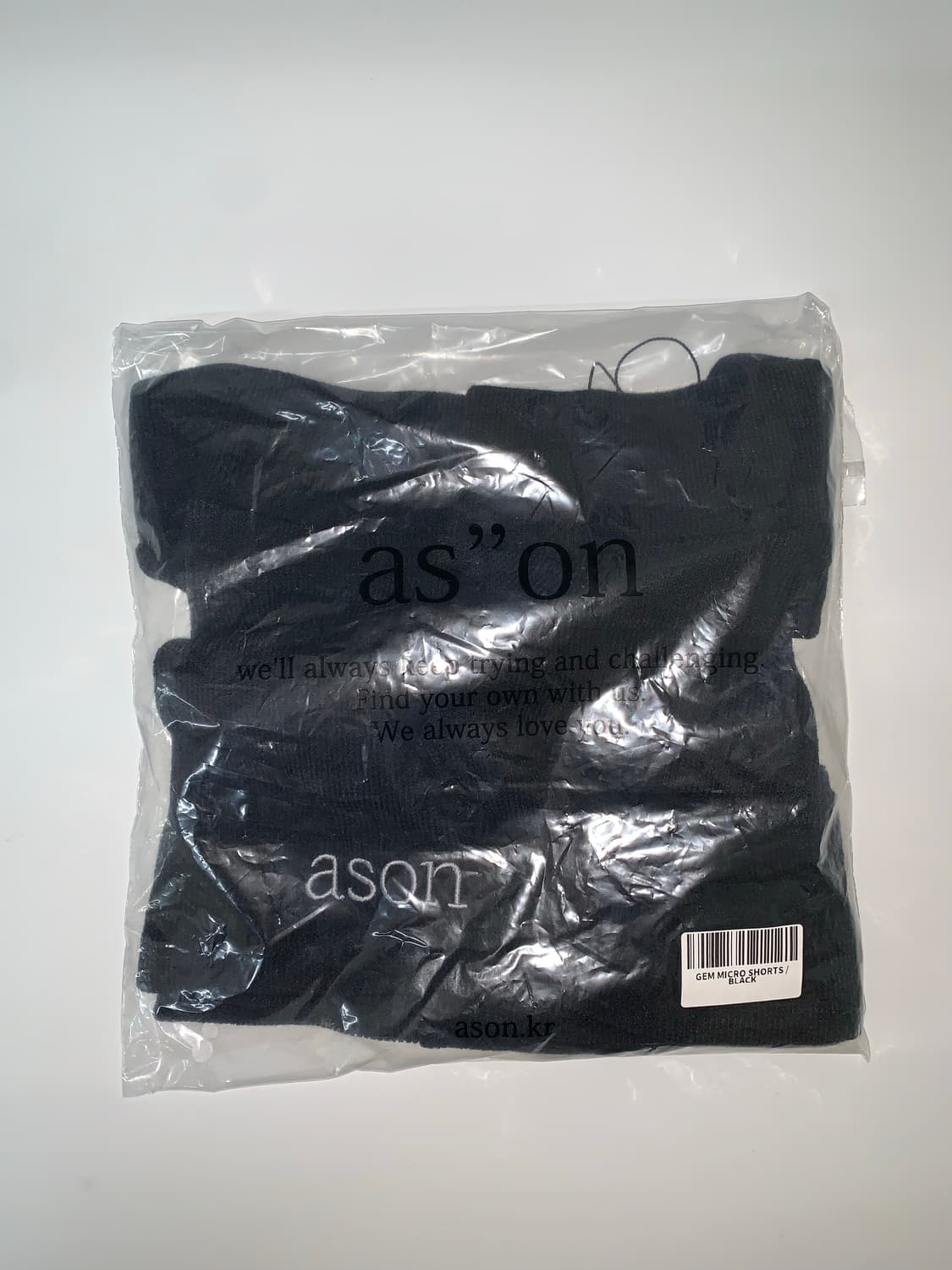 GEM MICRO SHORTS / BLACK 상품이미지7