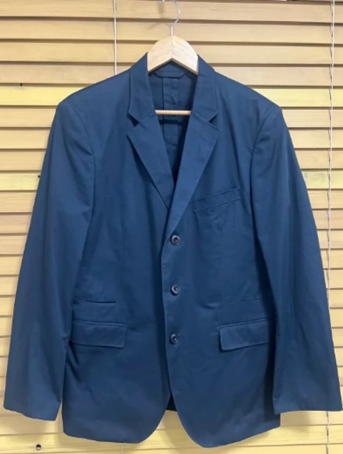 유니클로x르메르 남성 네이비면자켓 L 상품이미지2