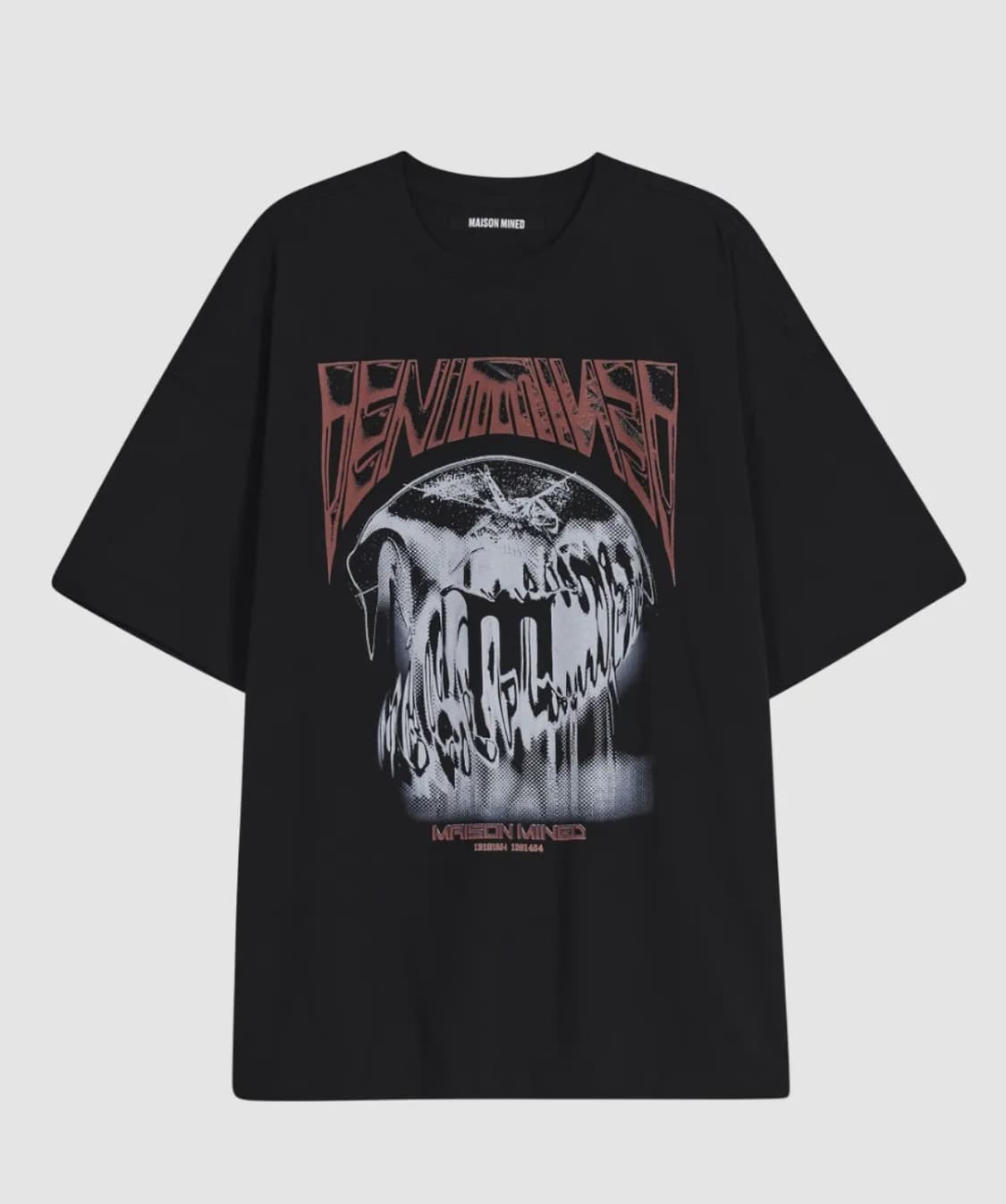 메종미네드 스티키 블랙 반팔 티셔츠 L 상품이미지3