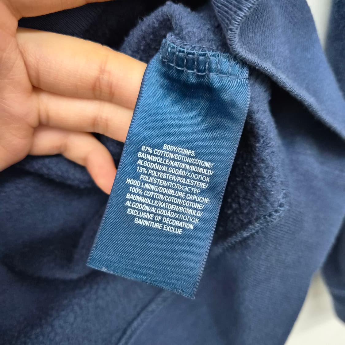 폴로 랄프로렌 성조기 네이비 후드티 남성 L 상품이미지4