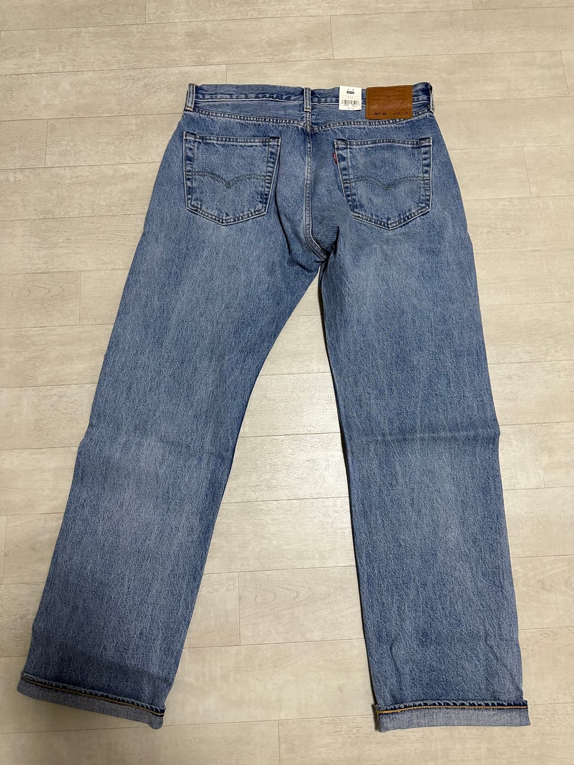 리바이스 501 셀비지 데님 '93 스트레이트핏 뷰티풀 디사스터 상품이미지2