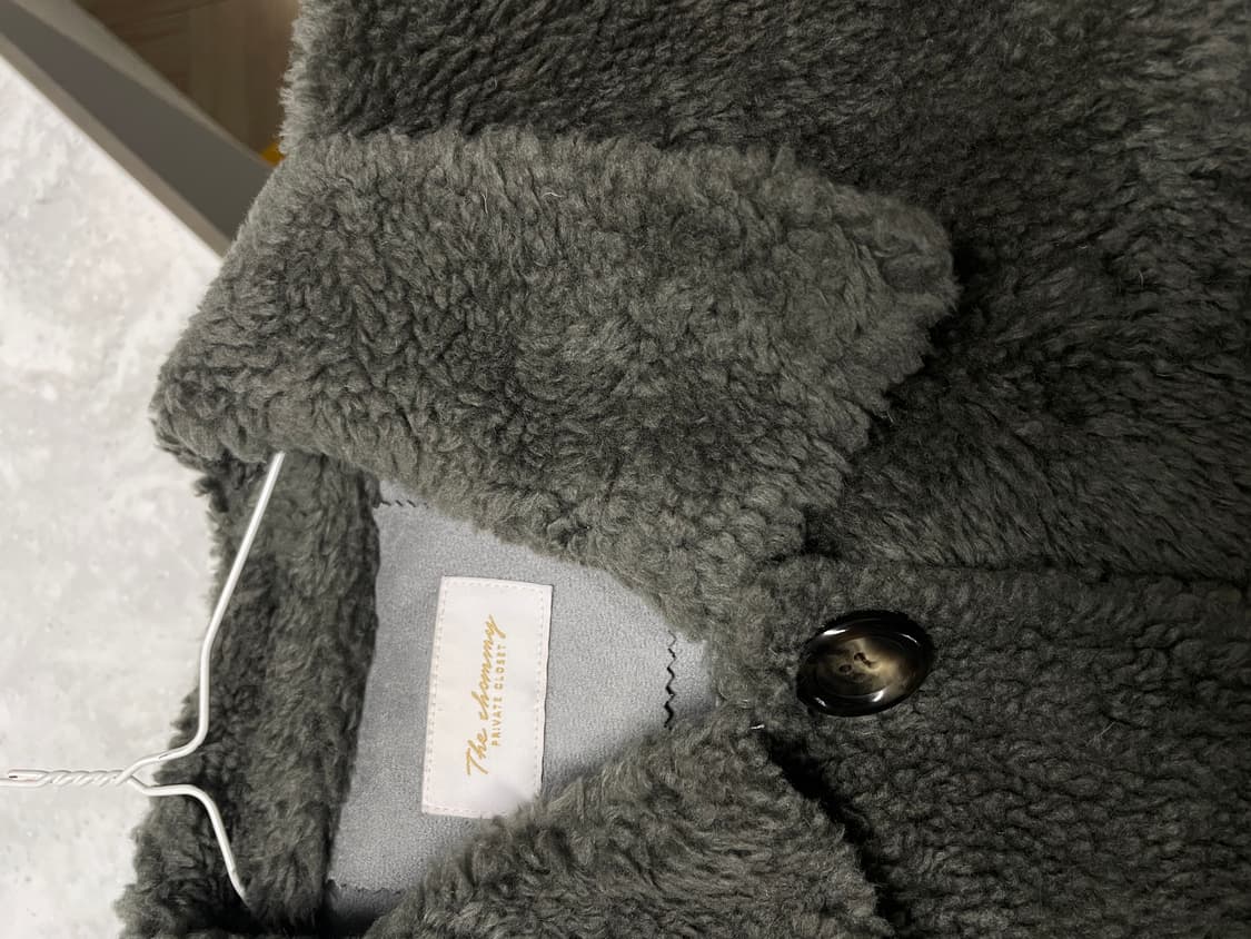 PVCS 뽀글이 하프코트 상품이미지3