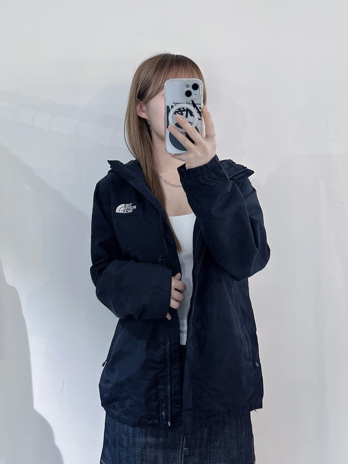 노스페이스 블랙 바람막이 상품이미지2