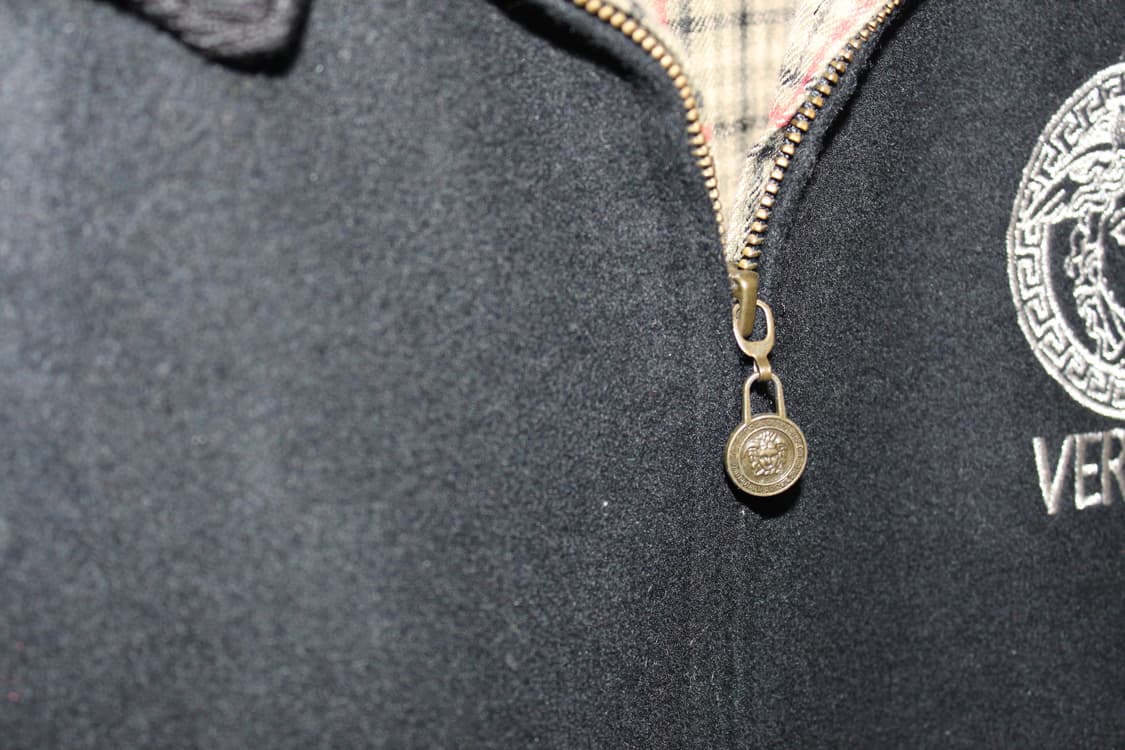 베르사체 진스꾸뛰르 메두사 울 블루종  상품이미지4