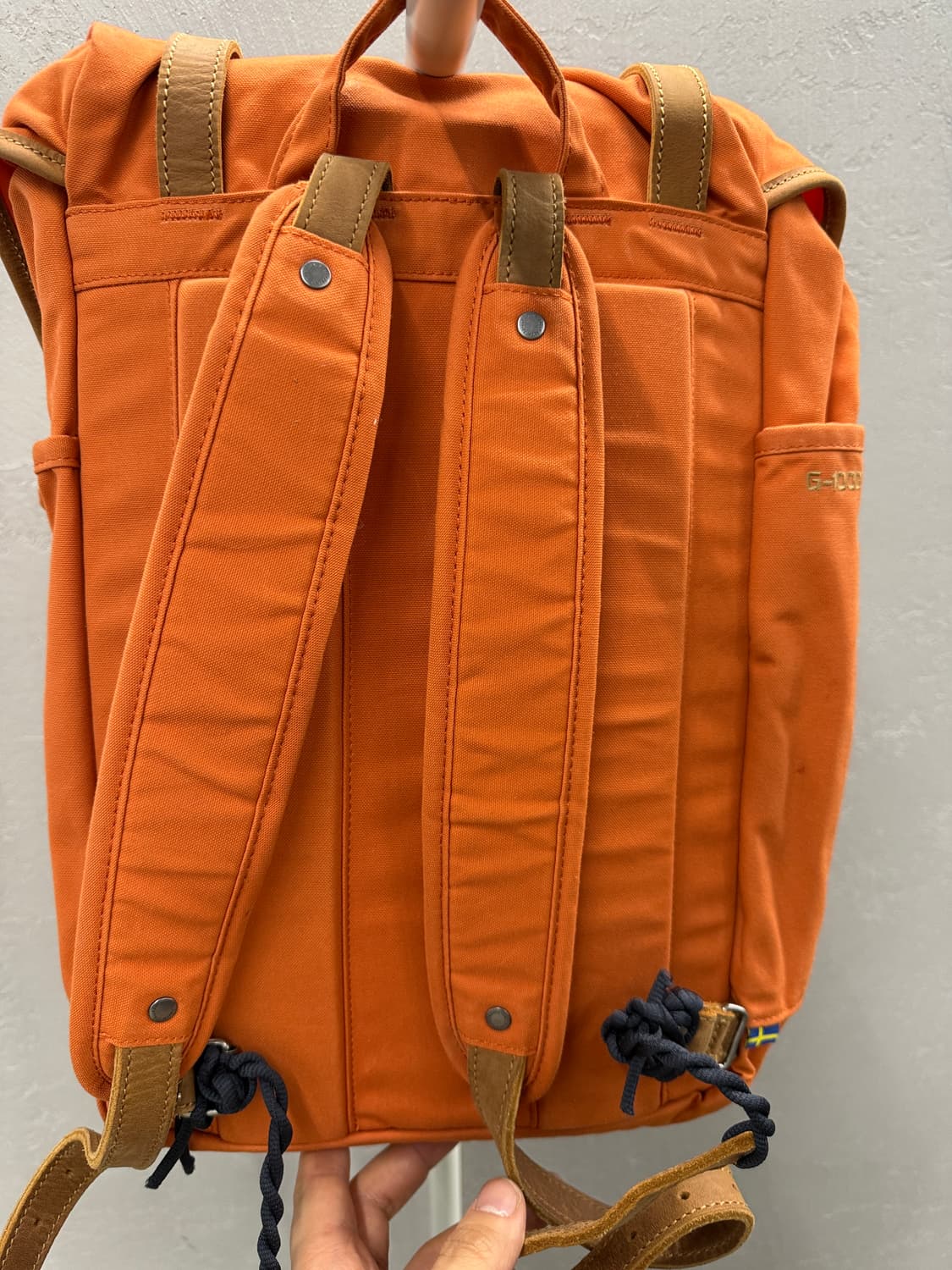 피엘라벤 24 Rucksack No.21 스몰 오렌지 백팩 상품이미지3