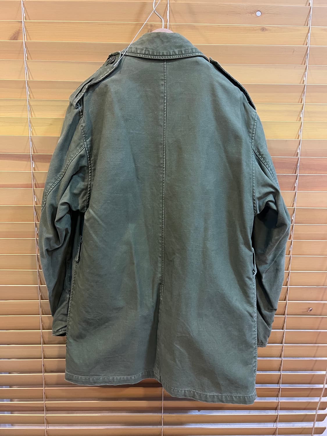 빈티지밀리터리 카키 필드코트 워크자켓 상품이미지3