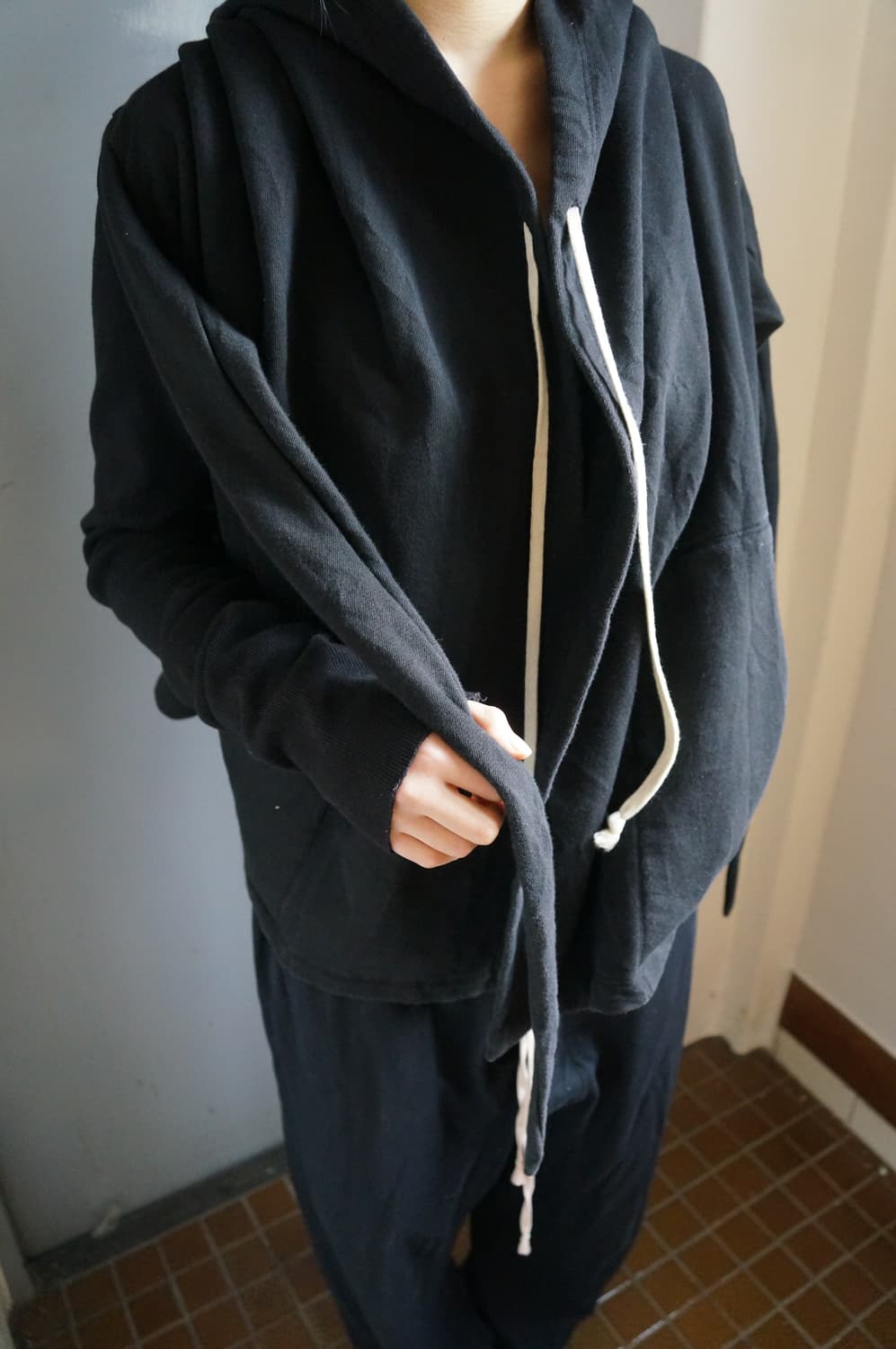 릭 오웬스 빅 후드 가디건 상품이미지4