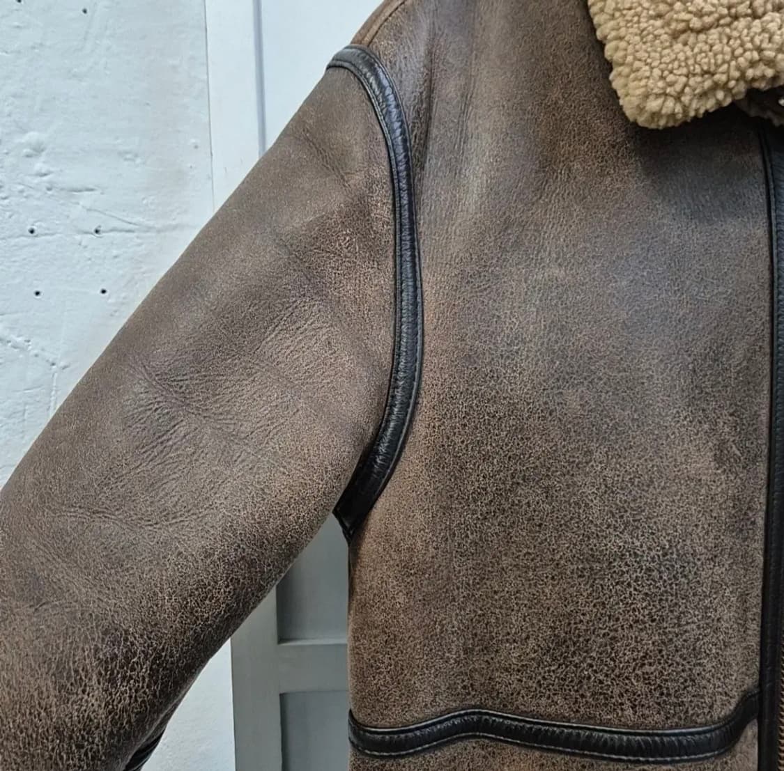 인스턴트펑크 램스킨 무스탕 상품이미지4