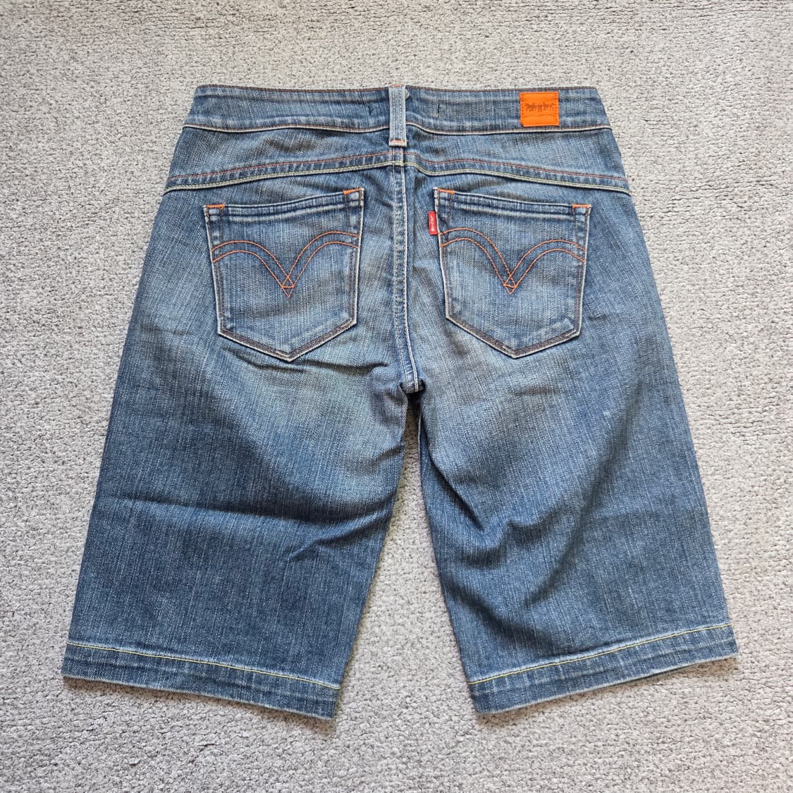 Levi's 하프 데님 팬츠 28-29 상품이미지4