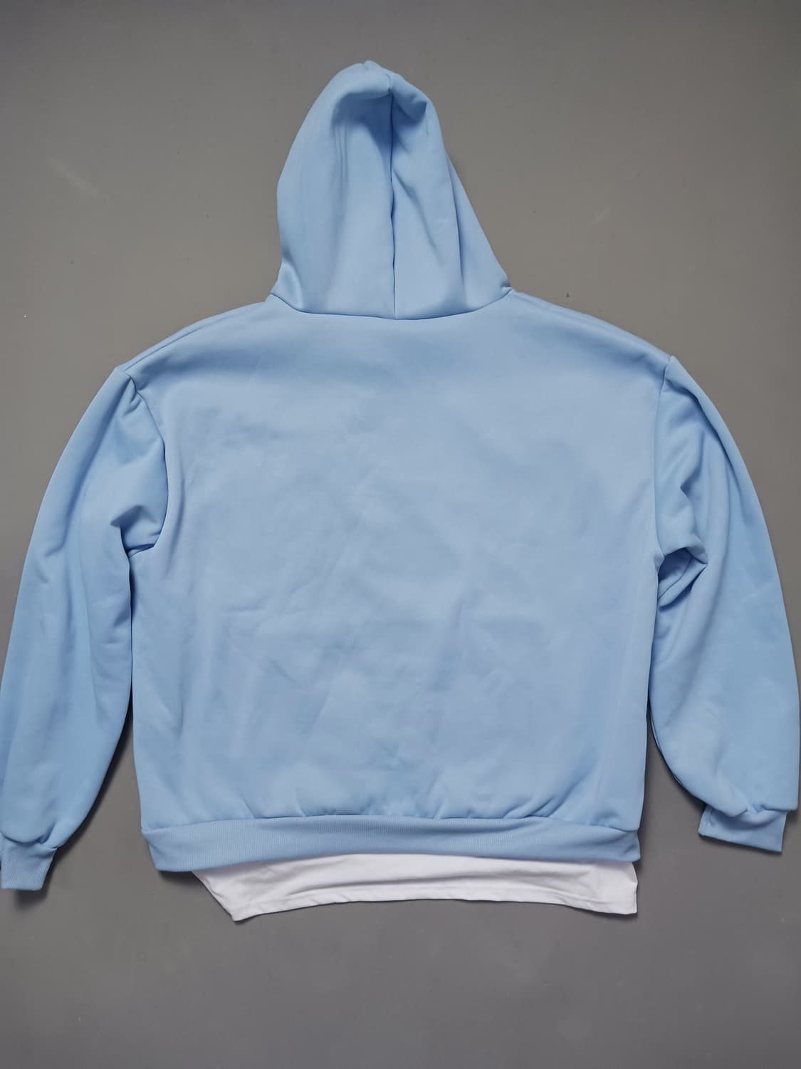 [프리] 빈티지 티셔츠 레이어드 기모 후드티 상품이미지7