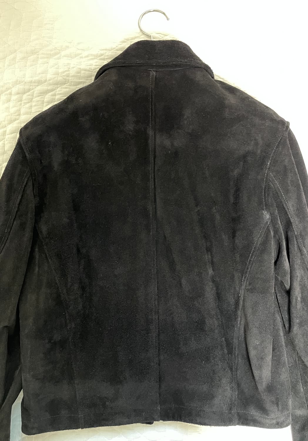 토니웩 스웨이드 블루종 자켓 블랙 S 상품이미지3