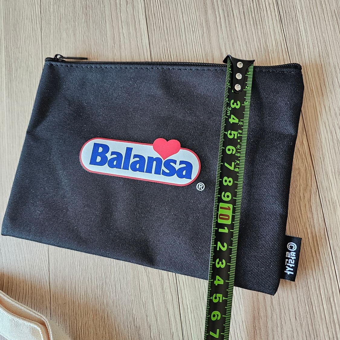 새제품) 발란사 부산 에코백 파우치 세트 미사용 Balansa 상품이미지5