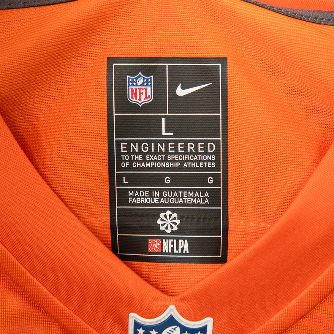 [105] 나이키 NFL 덴버브롱코스 러셀윈슨 풋볼져지 미사용 신품  상품이미지7