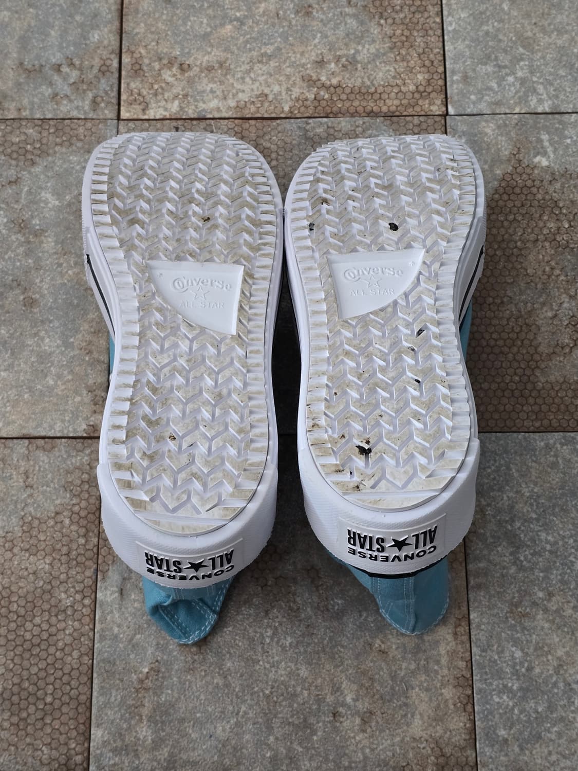 (250)컨버스 척테일러 올스타 더블 스택 데자 블루 하이 상품이미지8