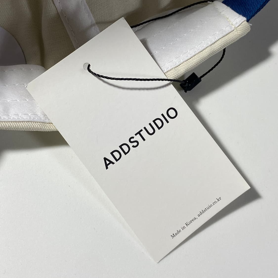 [정품] 애드스튜디오 레터링 자수 배색 볼캡(새제품) 상품이미지9