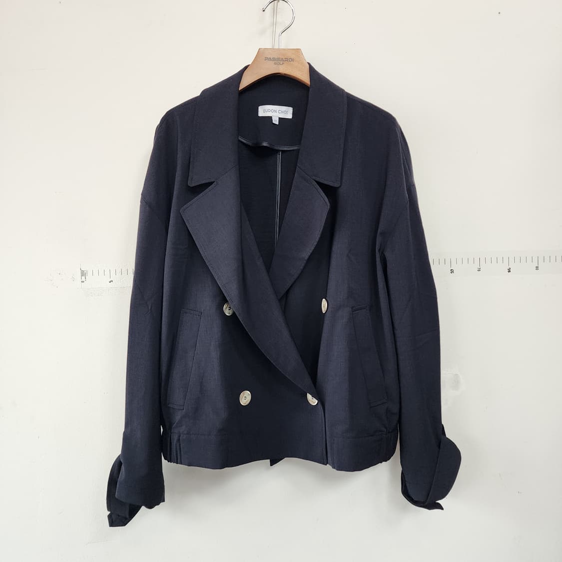 유돈초이 더블 버튼 자켓 네이비 상품이미지1