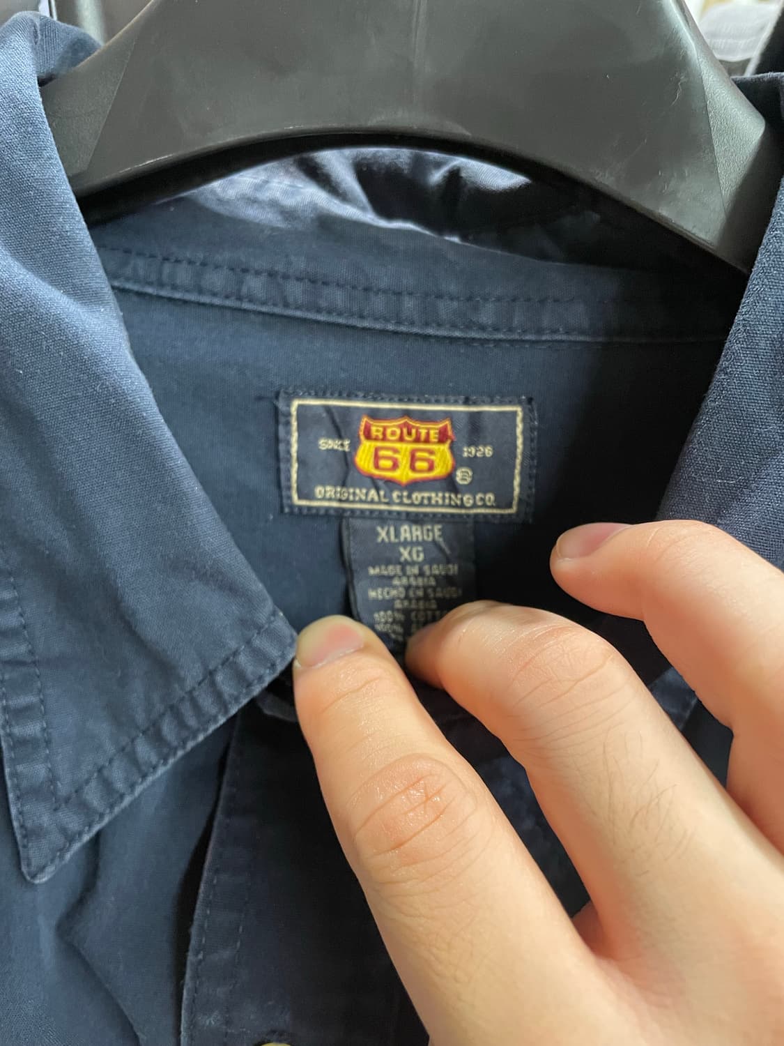Vintage two pocket work shirt 상품이미지5