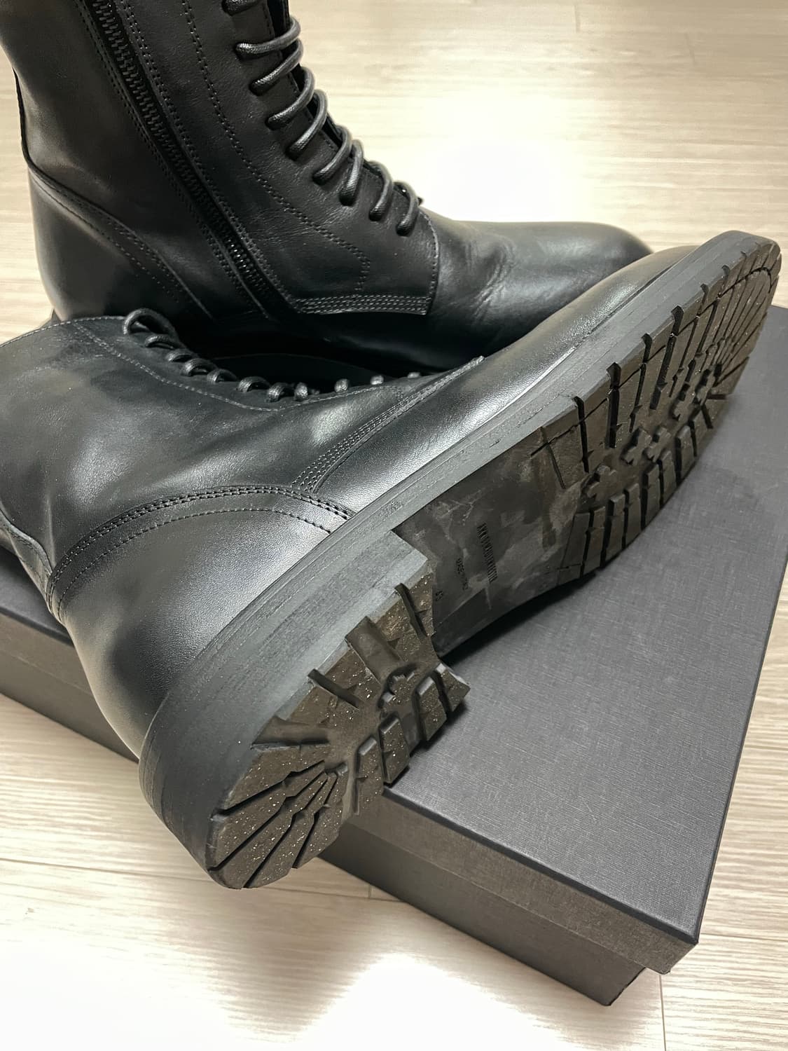 앤 드뮐미스터 블랙 로우 대니 앵클부츠 43사이즈 상품이미지3