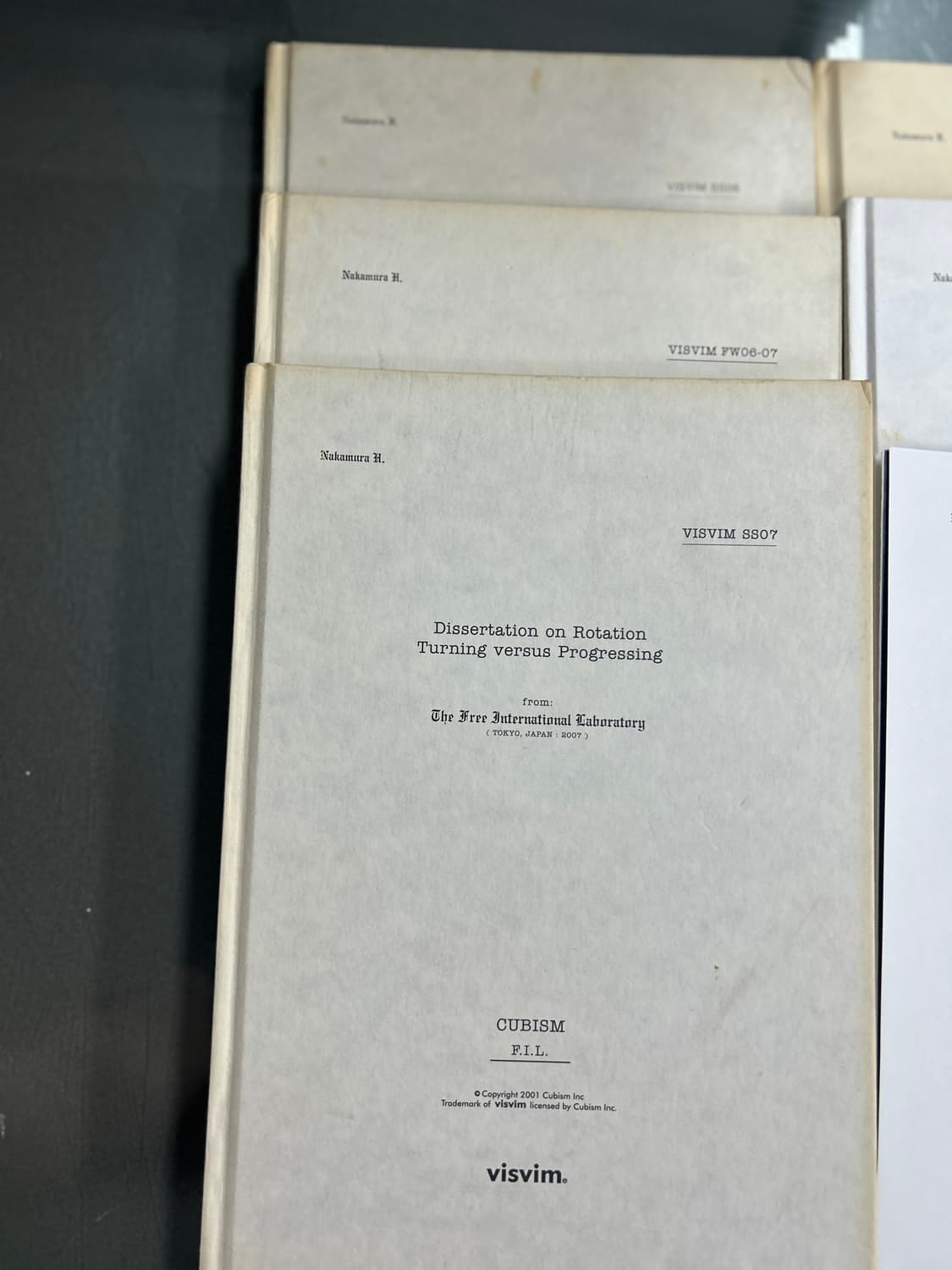 VISVIM 올드비즈빔 카다로그 아카이브세트 2006-2010년 상품이미지2