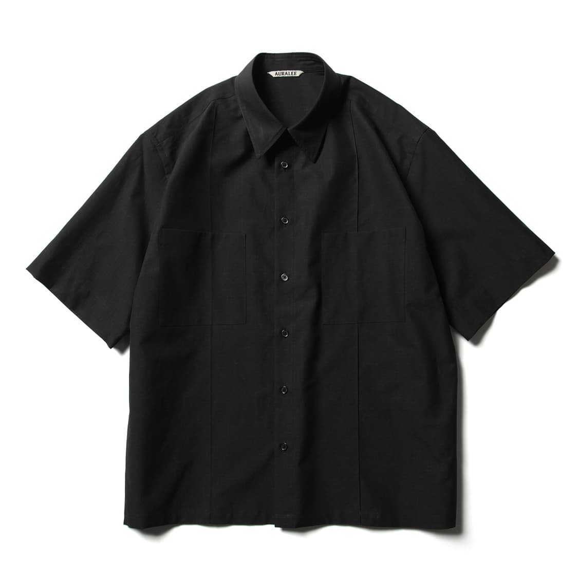 오라리 WASHED FINX RIPSTOPCHAMBRAY 하프셔츠 상품이미지1