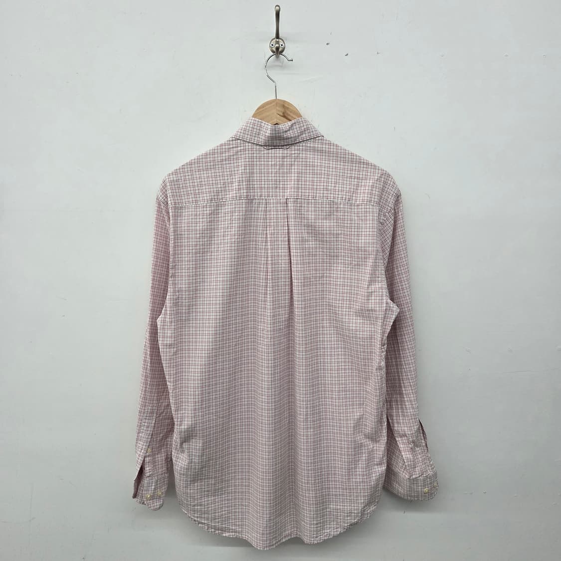 타미힐피거 핑크 체크 긴팔 셔츠 남s 상품이미지6