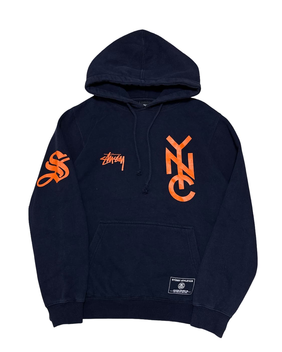 스투시 NYC 뉴욕 네이비 후드티 상품이미지1