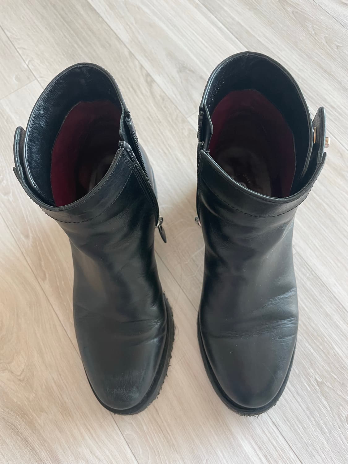 정품 샤넬 턴락 cc 부츠 상품이미지3