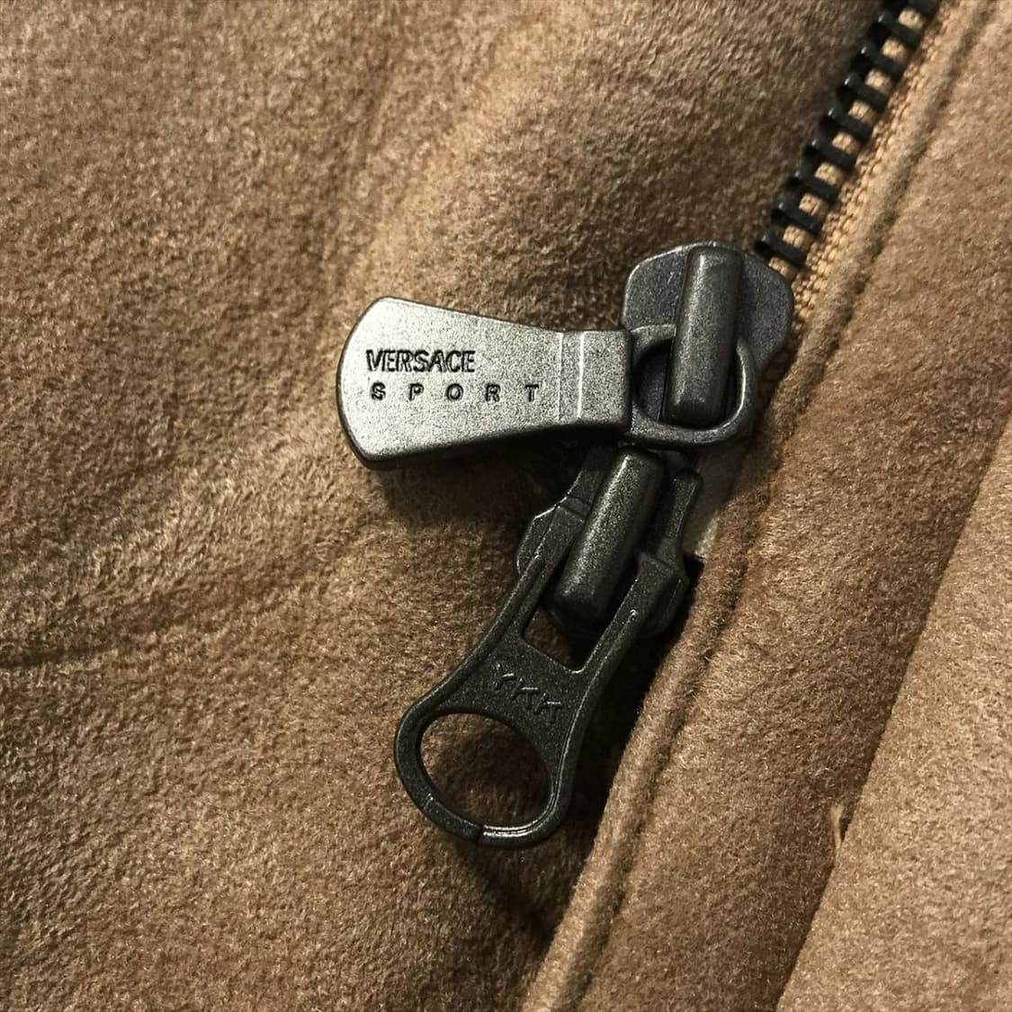 Versace 90s 스웨이드 카코트 상품이미지5