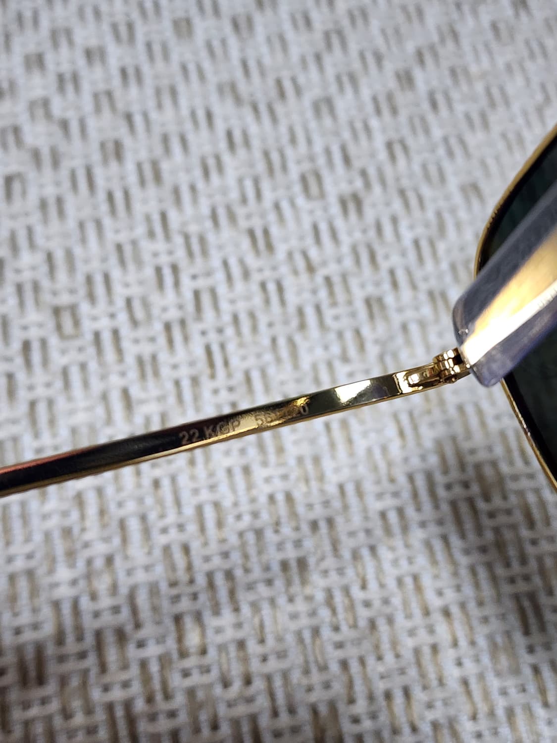 아메리칸 옵티컬 오리지널 파일럿 선글라스 56  상품이미지9