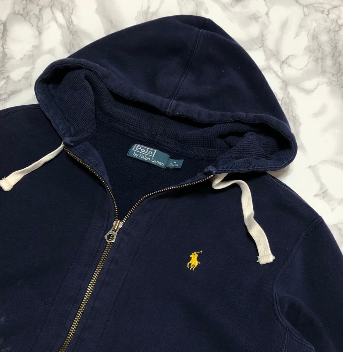 폴로 랄프로렌 써멀 후드집업 자켓 네이비 상품이미지2